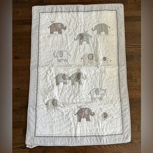 Pottery Barn Kids Taylor Baby Quilt Organic Cotton